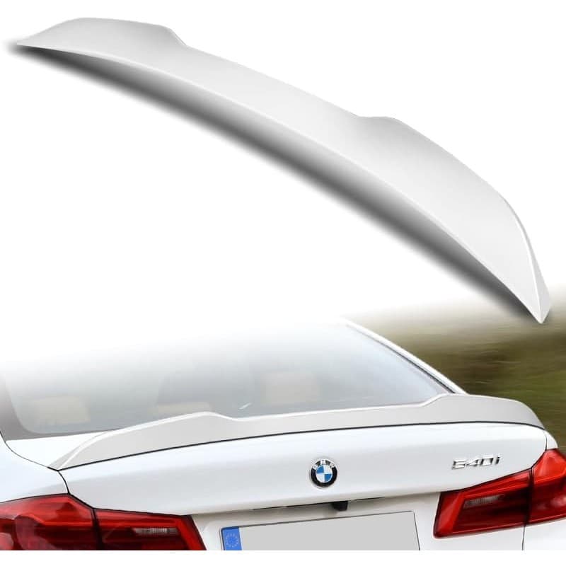 Tampa Da Asa Do Spoiler Porta-Malas W-Power , Lábio Traseiro ABS Estilo PSM Adequado Para BMW Série 5 G30 G38 2017-2023 