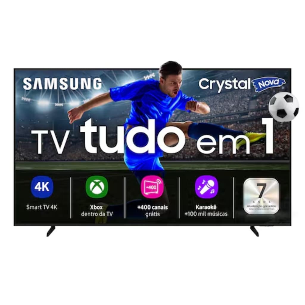Smart TV Samsung 75” 4K Crystal UHD 75U8600F HDR Tizen Xbox Cloud Gaming Wi-Fi Bluetooth Bivolt