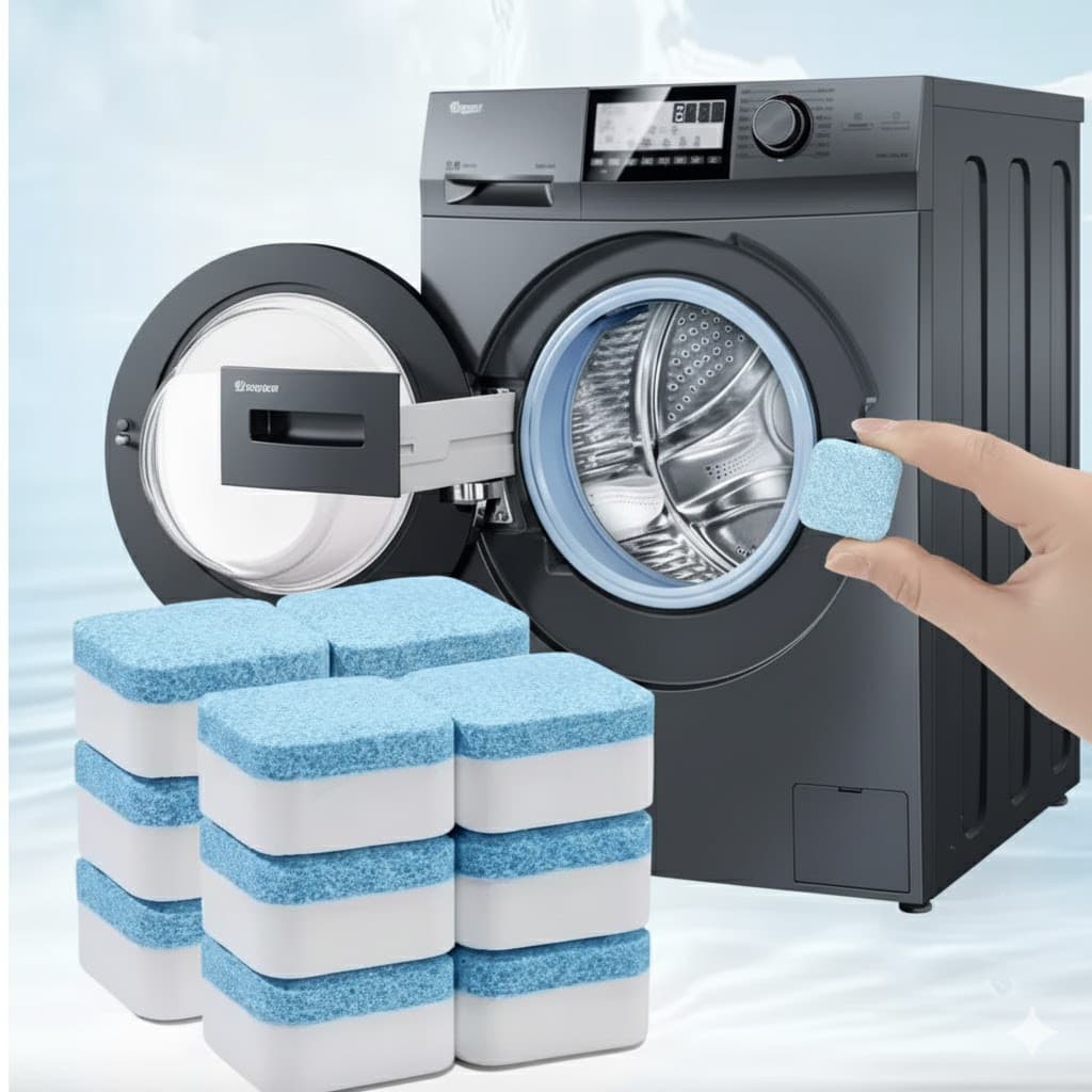 Kit  Limpadores Pastilha de Sabão para Máquina de Lavar