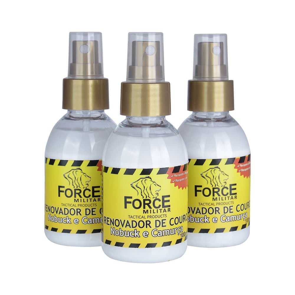 Hidratante Renovador De Couro Nobuck E Camurça 100ML Proteção E Conservação