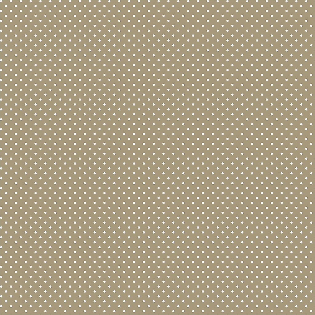 Tecido Tricoline Mini Poá Bege Escuro (camurça) - Peripan - 50 x 150 cm