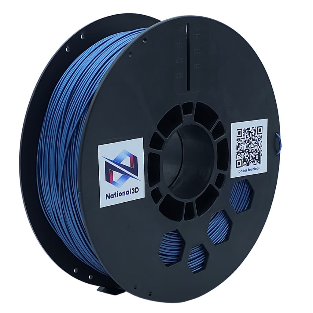 FILAMENTO ABS MG-94 PREMIUM AZUL COBALTO NATIONAL 3D - 1KG