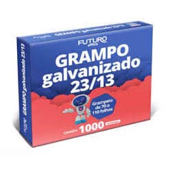 Grampo Galvanizado 23/13 cx/1000 FO262207 Futuro