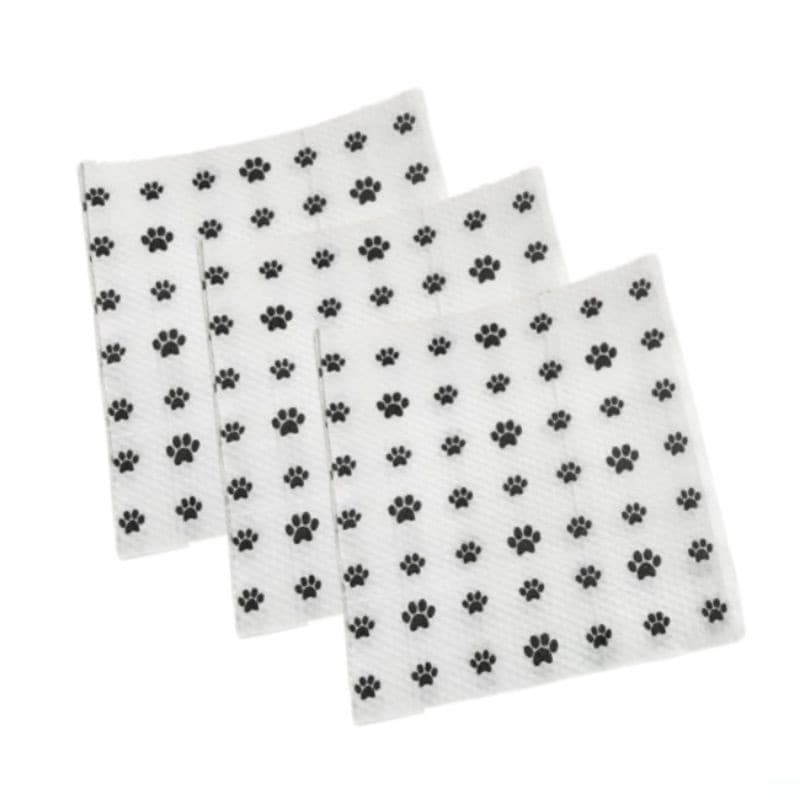 100 Guardanapo Patinhas Festa Canina Guardanapos de papel Patinhas de Cachorro Aniversário Pet Patrulha