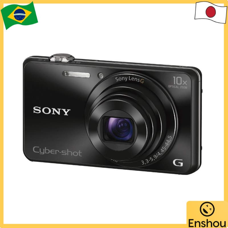 [USED]Do Japão [USADO]SONY Digital Camera Cyber-shot WX220 Optical 10x Black DSC-WX220-B