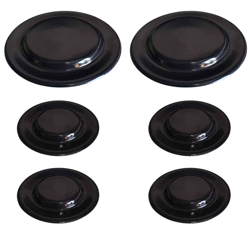 Kit chapeu 6 Tampinhas Fogao Brastemp Clean Ative Bfs6 Espalhador