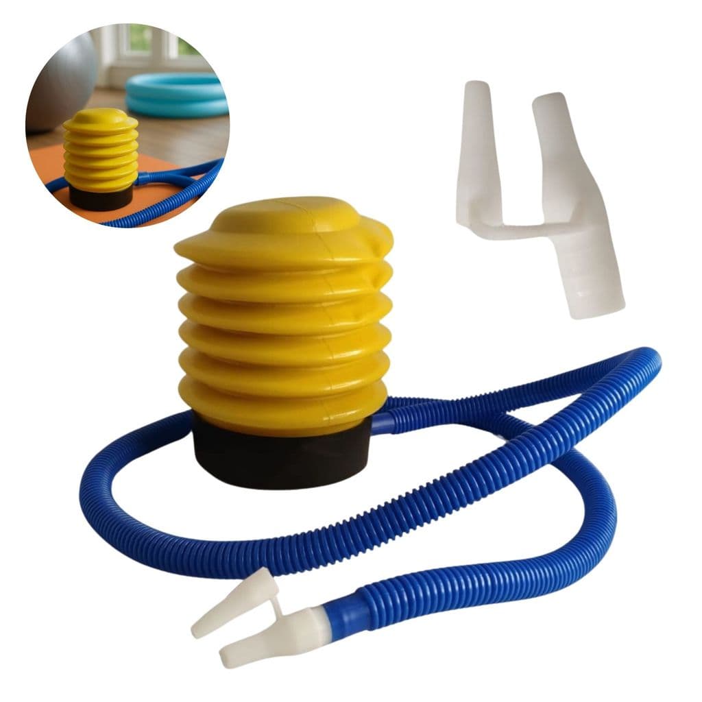 Bomba de Ar Encher inflar desinflar Bola de Pilates e Boias