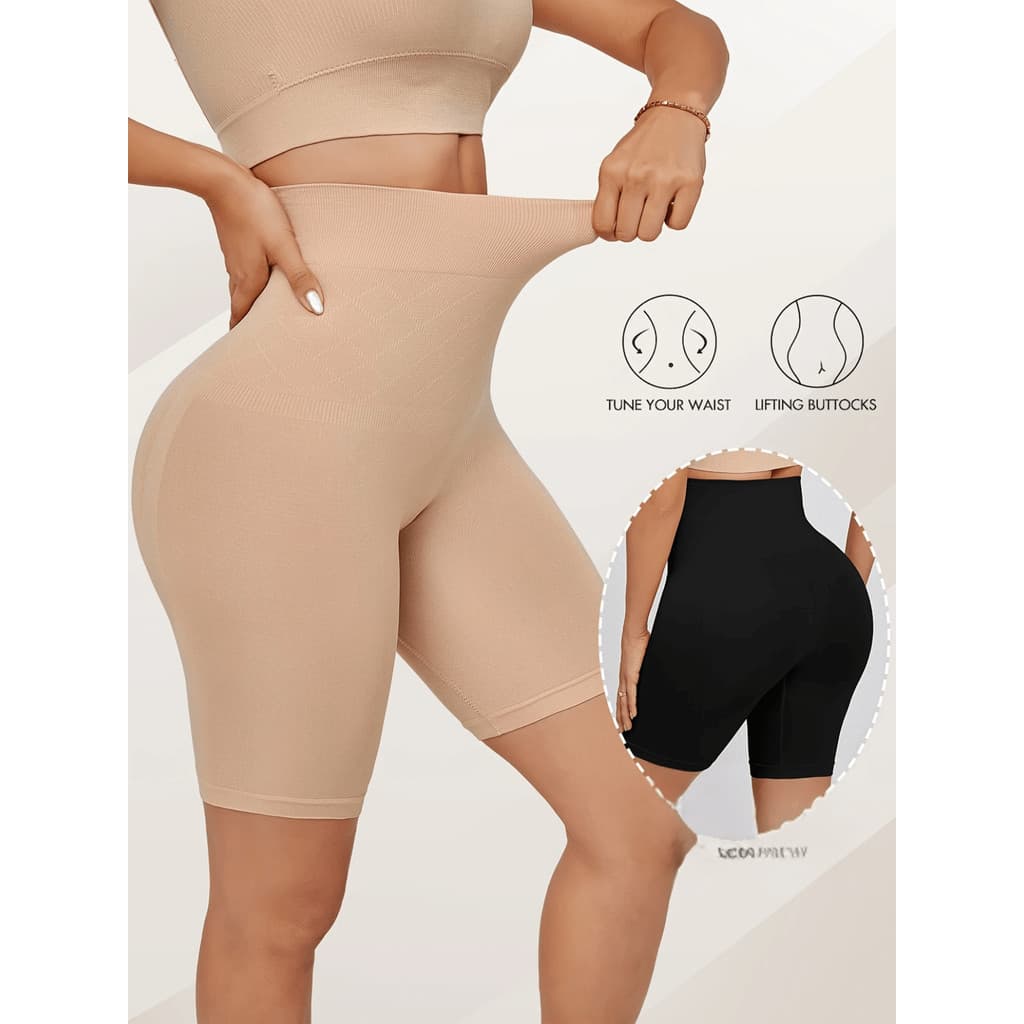 Cinta Shorts Modeladora 4 Barbatanas de AÇO Compressão