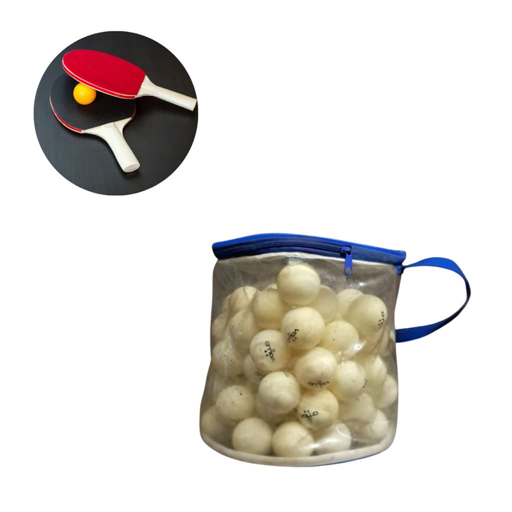 Kit bolinhas de tênis de mesa 100un Vollo 40 duas estrelas