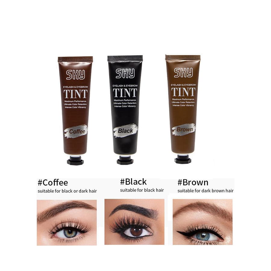 Tinta para Cílios e Sobrancelhas 