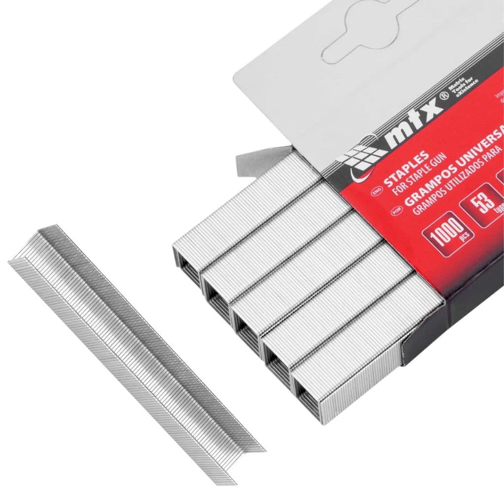 Grampos Para Grampeadores Tipo 53 Com 1000 Unidades Mtx