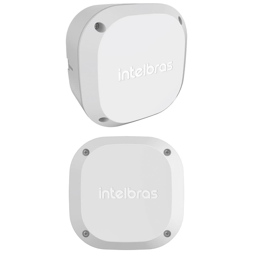 Kit 2 Caixas de Passagem Plástica Câmeras Bullet/Dome Externo VBOX 1100 E Intelbras