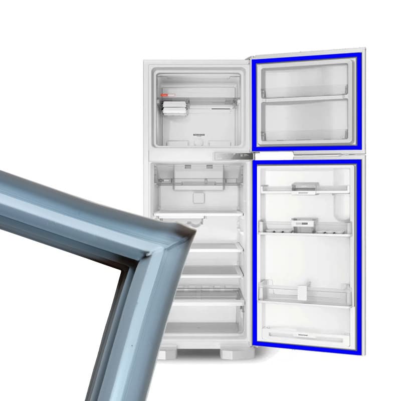 Kit Borracha Freezer E Geladeira Ilpea Para Panasonic Bt40