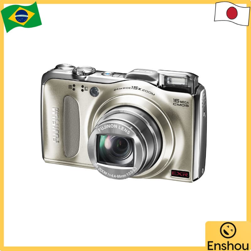 [USED]Do Jopão [USADO] FUJIFILM Câmera Digital FinePix F550EXR Óptica 15x Zoom Champanhe Ouro FX-F550EXR G