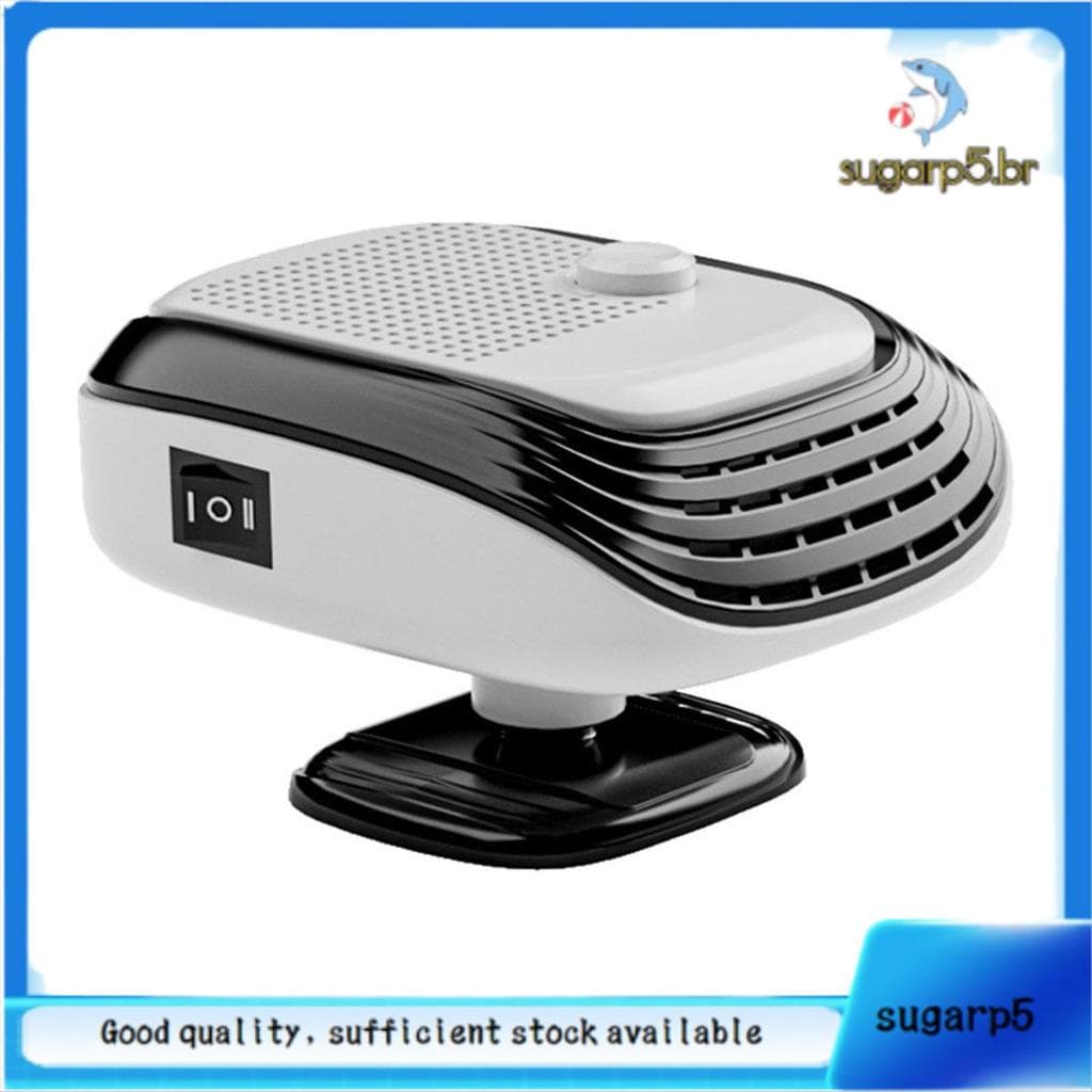 Descongelador De Carro Potável 12V Aquecedor De Pára-Brisa 2 Em 1 Ventilador De Resfriamento De Aquecimento Para Desemba