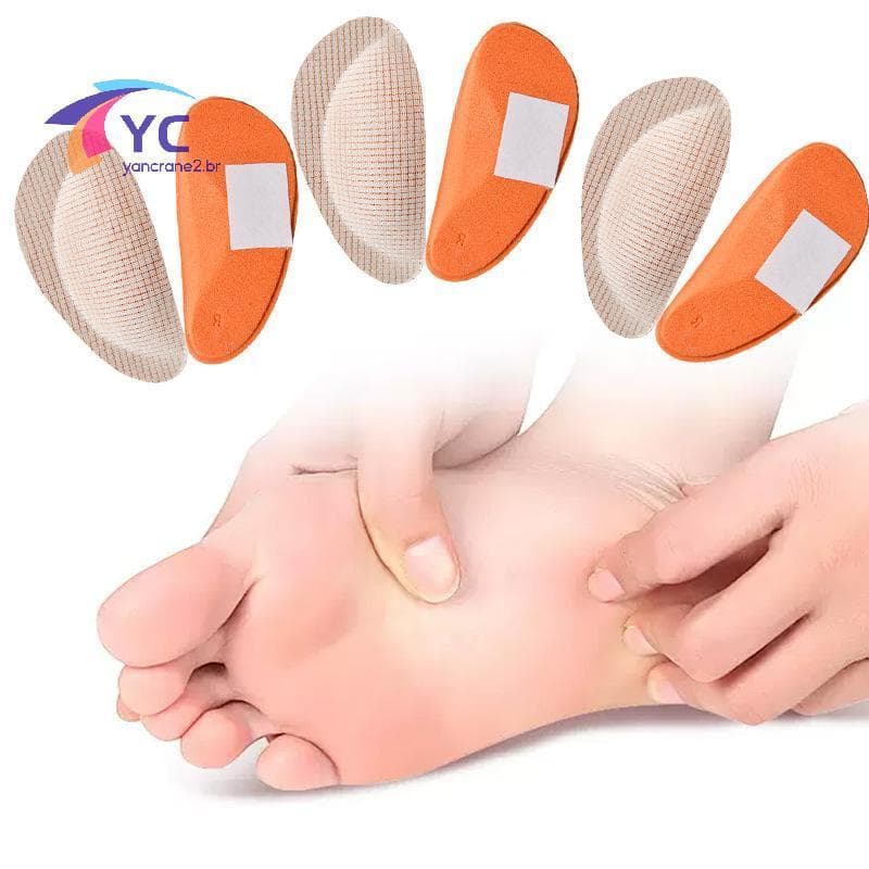 YCBR 1 Par Masculino Feminino Pé Valgus Varo Palmilhas Esportivas Inserções De Sapato EVA Pés Planos Arco Suporte Almofa