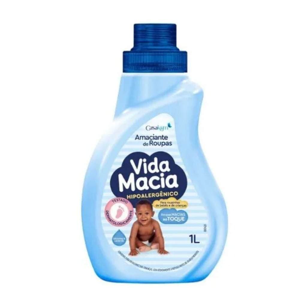 AMACIANTE GLICERINA E LAVANDA 1L VIDA MACIA