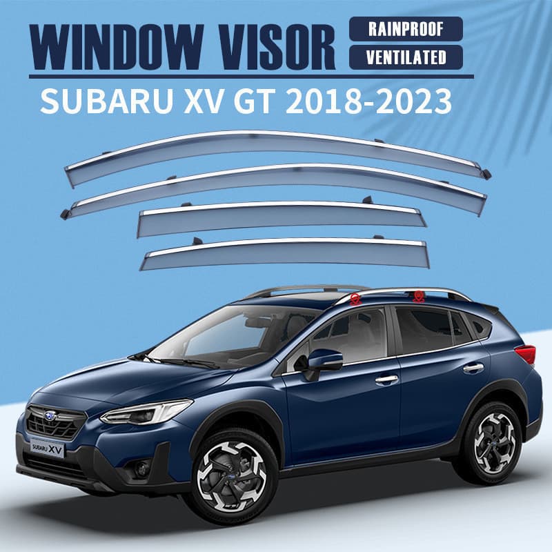 Adequado para subaru subaru XV GP janela viseira janela à prova de chuva viseira de sol chuva sobrancelha venda quente e