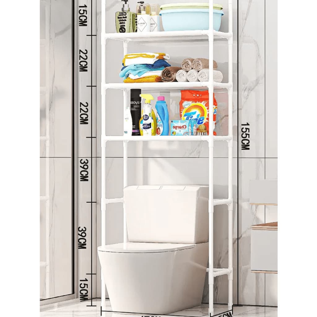 Prateleira Organizadora para Banheiro – Multifuncional, Antimofo e Ideal para Otimizar Espaços