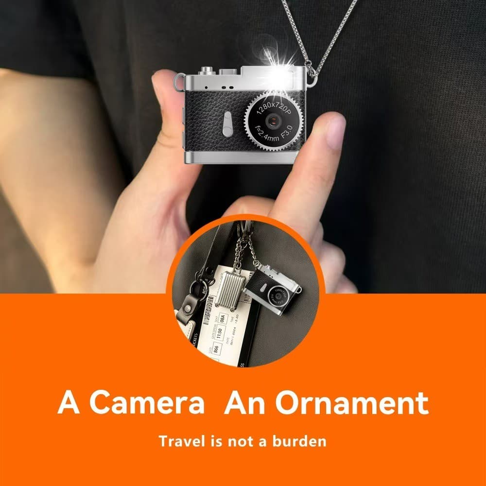 1080P Câmera Digital Retro CCD Mini Cam Com Tela Interior Esportes Ao Ar Livre Portátil Vintage Muito Pequeno Filmadora 