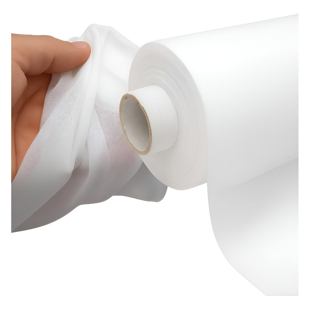 Entretela Colante De Malha 40g Com 5 Metros Cor Branco