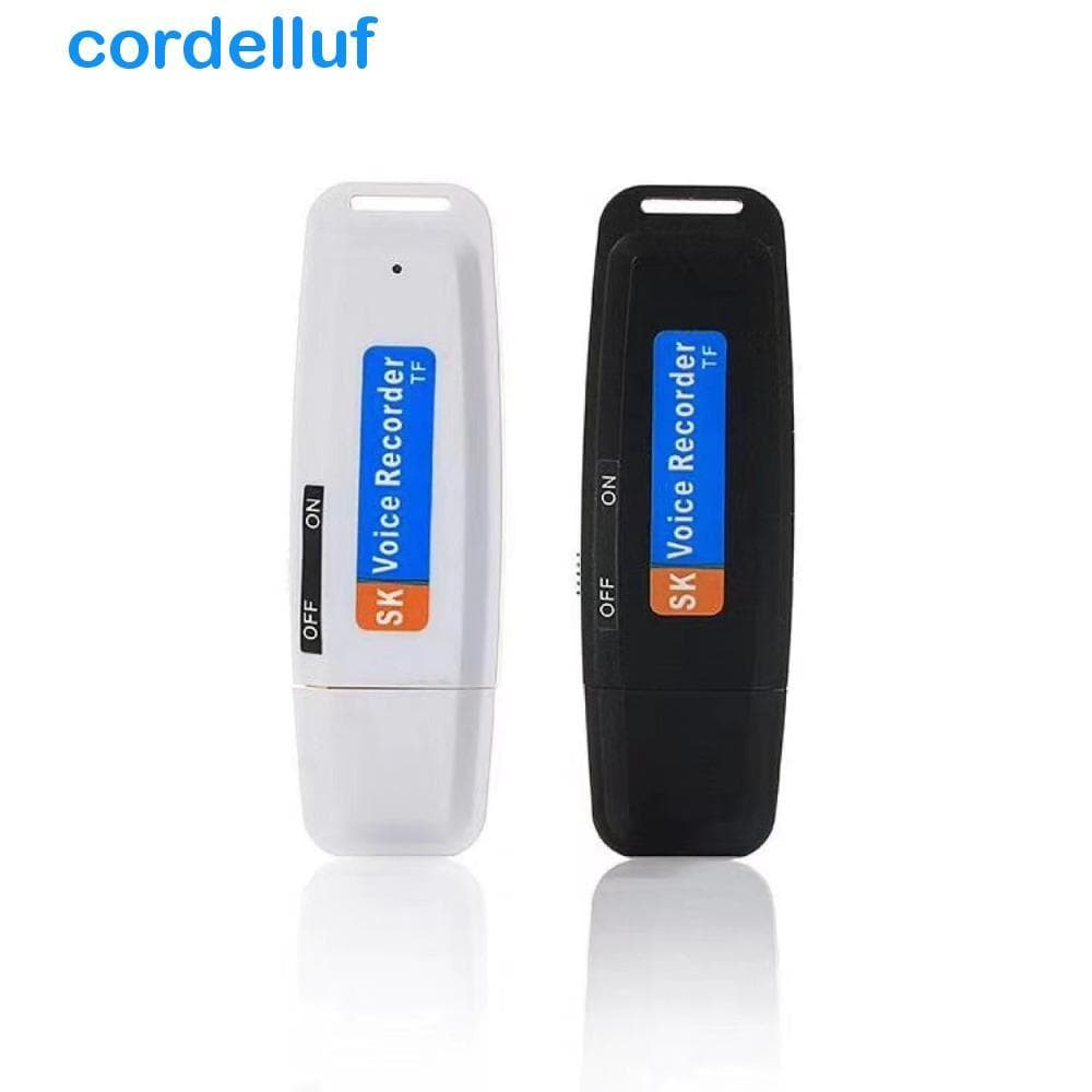 Gravador De Voz De Áudio Em Disco CORDELLUF U , Ditafone De Unidade Flash USB De Cartão TF , Recarregável De Longa Distâ