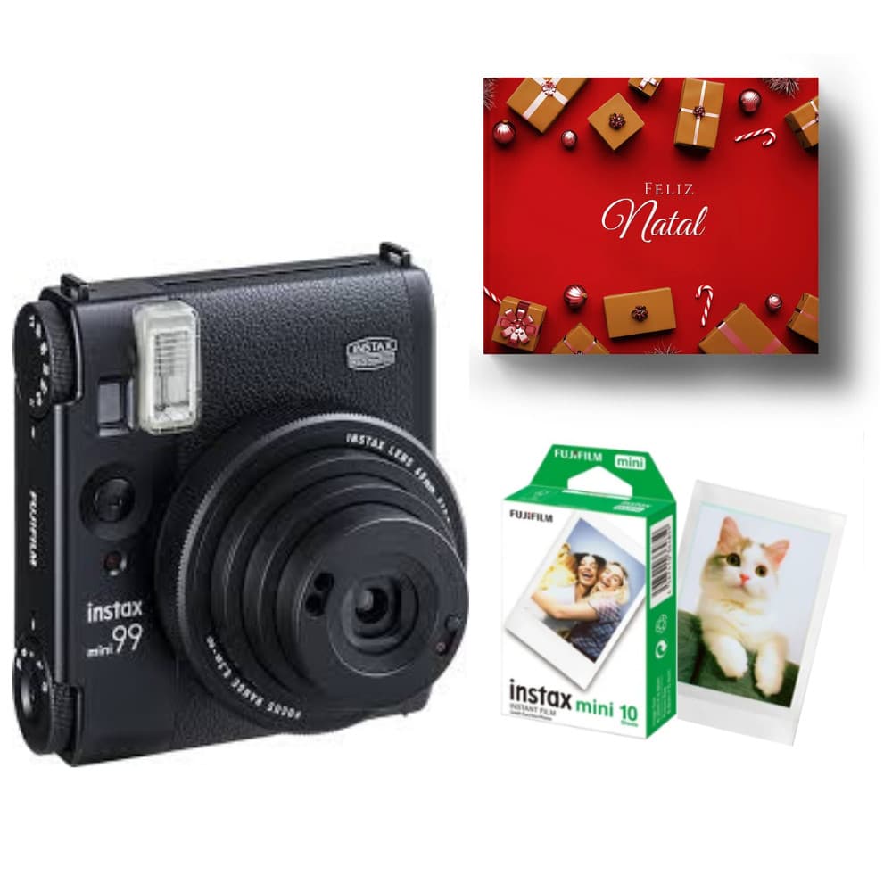 KIT Instax Mini 99 PRO Fujifilm + 10 Fotos + Álbum NATAL