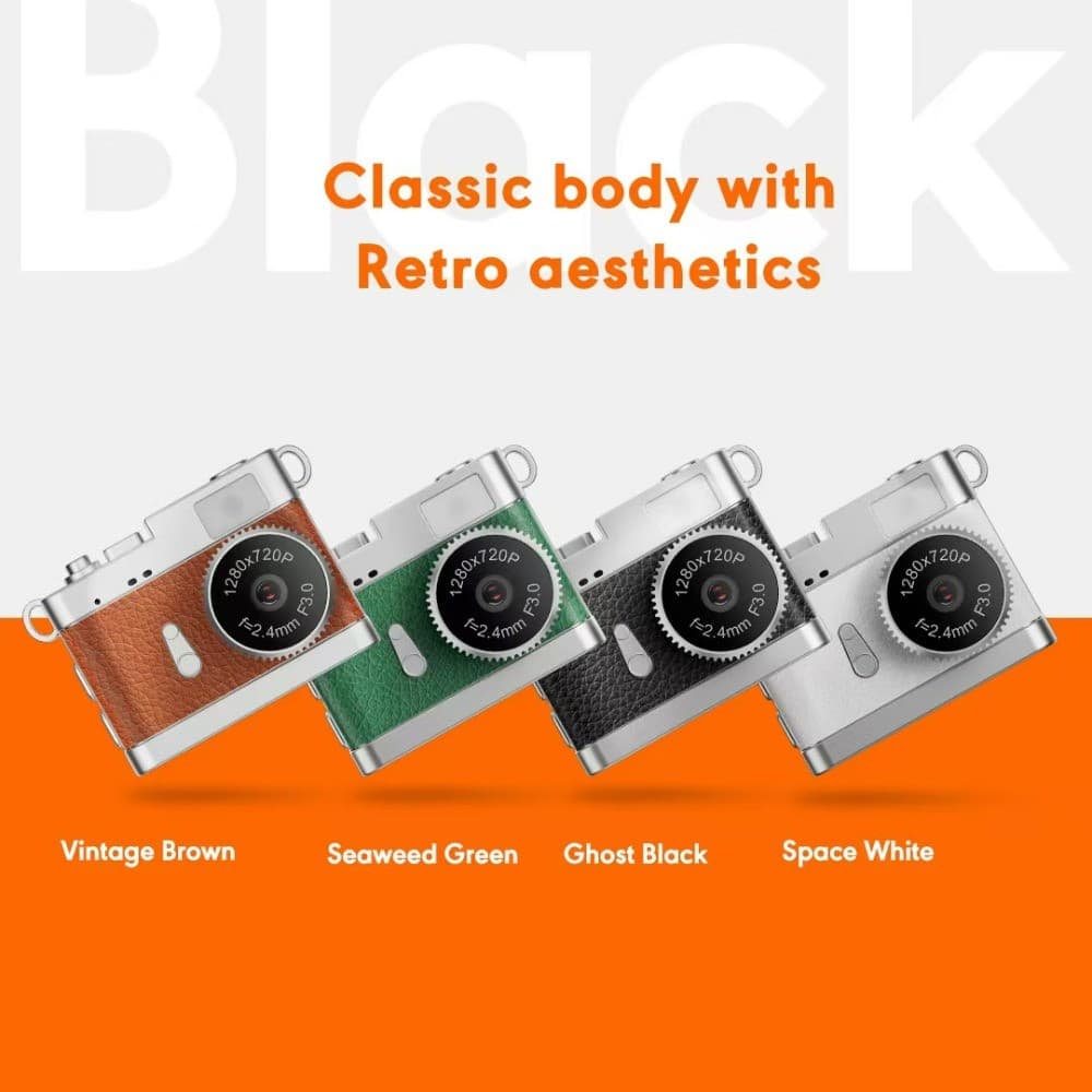 Câmera Digital 1080P Retro CCD Mini Cam Com Tela Interior Esportes Ao Ar Livre Portátil Vintage Muito Pequeno Filmadora 