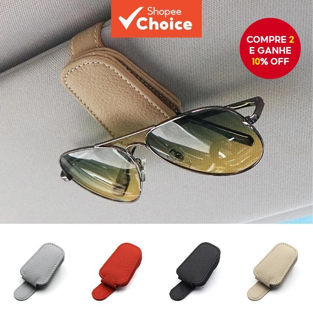 Universal Car Sunglasses Clip Card Suporte De Bilhetes Fixador De Caneta Óculos Multifuncionais Sun Visor Acessórios