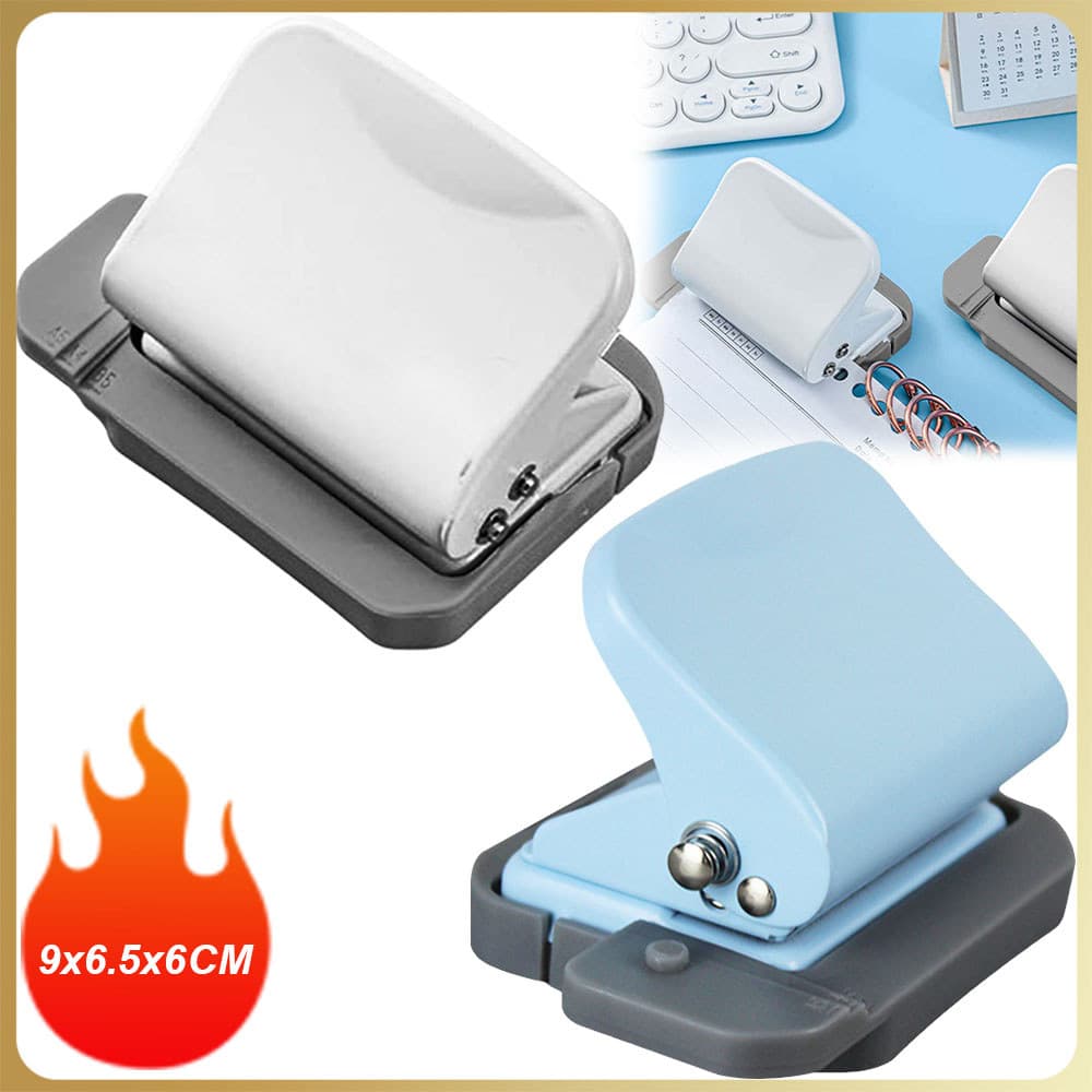 Furador de 6 furos com profundidade de furo redondo 2-3 mm Perfurador A4 A5 B5