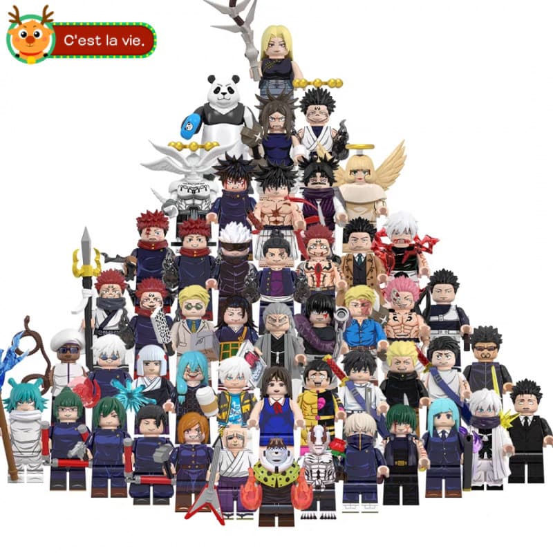 Boneca de ação presente de aniversário montado brinquedo decoração Warlock