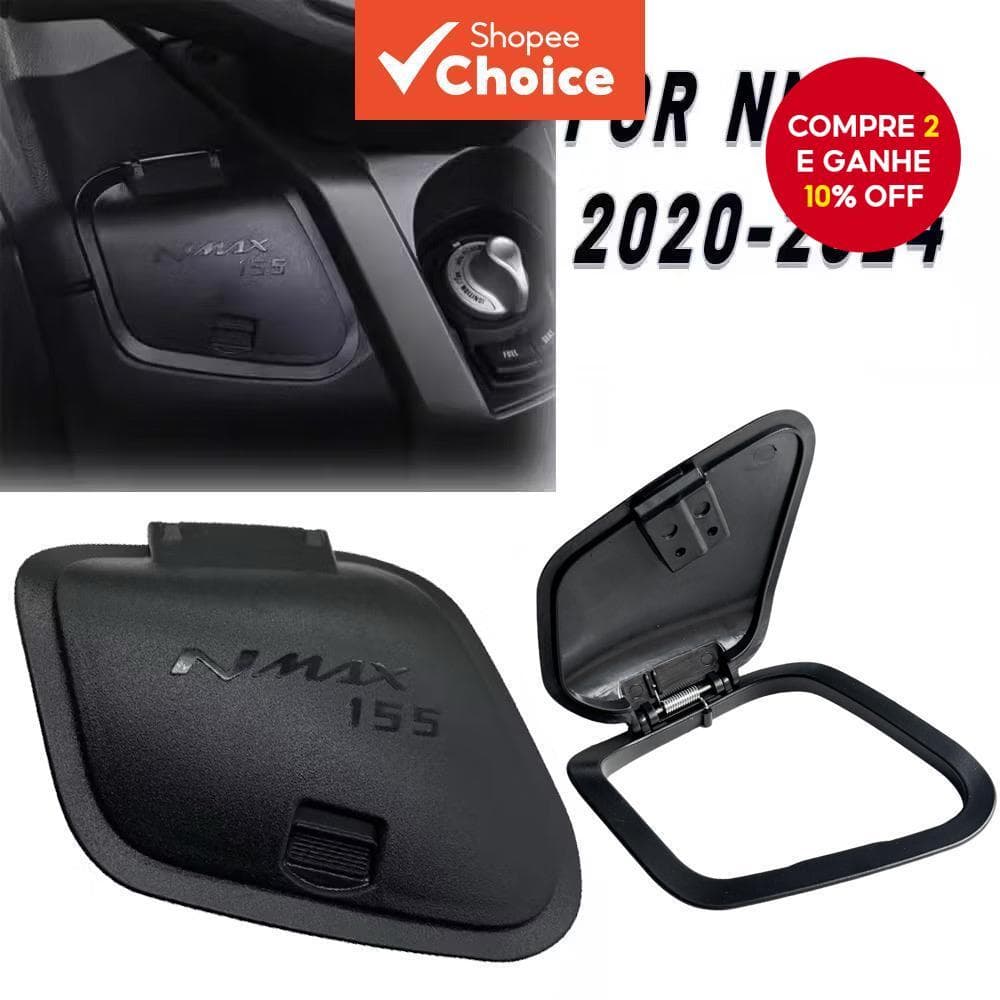  Atualize sua Yamaha NMAX155 com uma capa elegante de bolso lateral para armazenamento e estilo aprimorados.