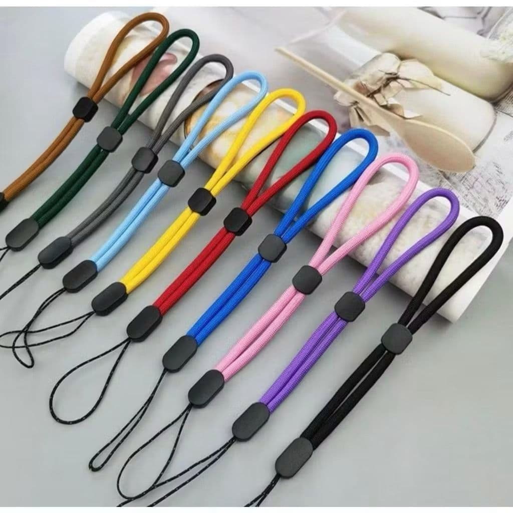 Cordão Ajustável de Pulso para Celular, Fone, Chaveiro Com 20cm.