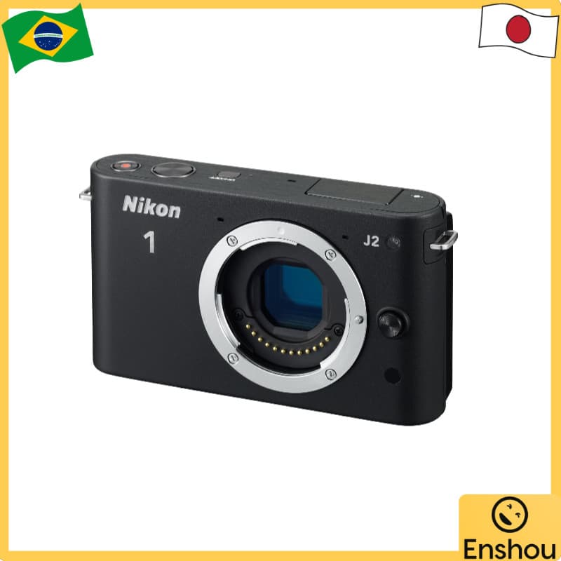 [USED]Do Japão [USADO]Nikon Mirrorless Camera Nikon 1 J2 Body Black N1J2BK