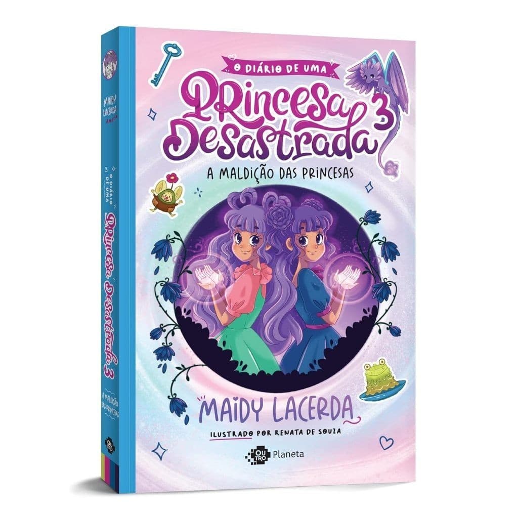 Livro O Diário de uma Princesa Desastrada 3: A maldição das princesas - Maidy Lacerda