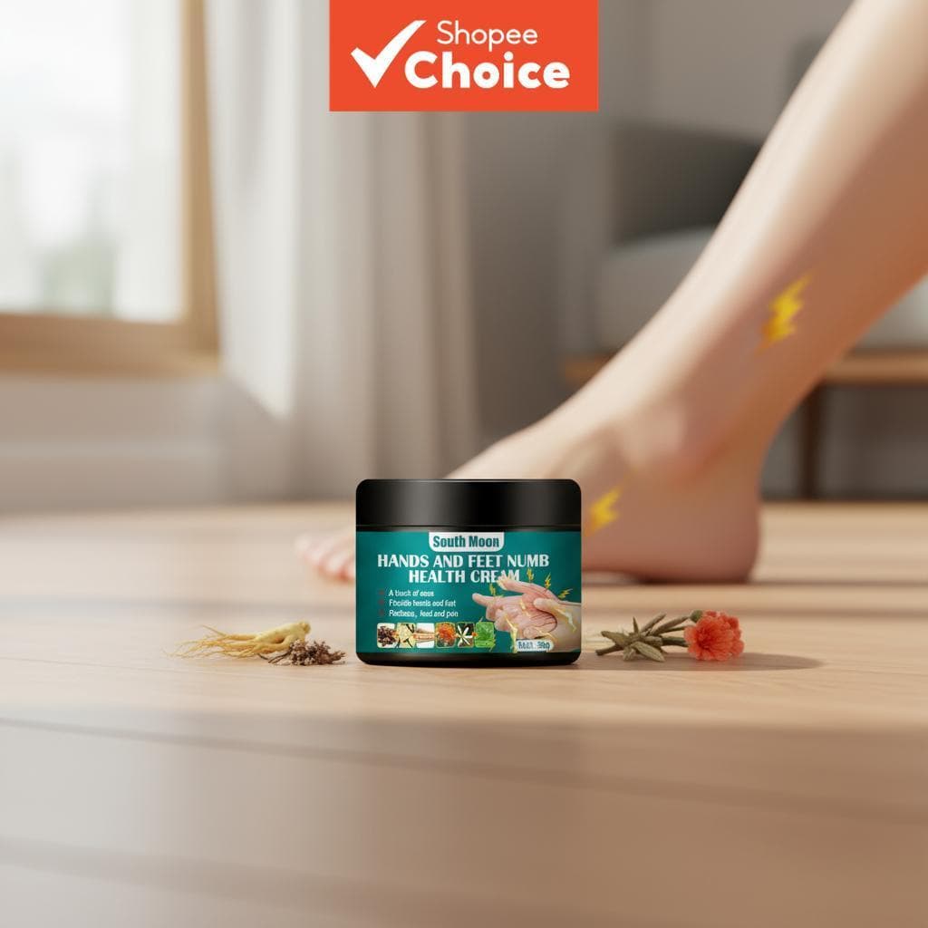  Creme Alívio da Dor Neuropatia 30g para Mãos e Pés com Tratamento de Dor Muscular