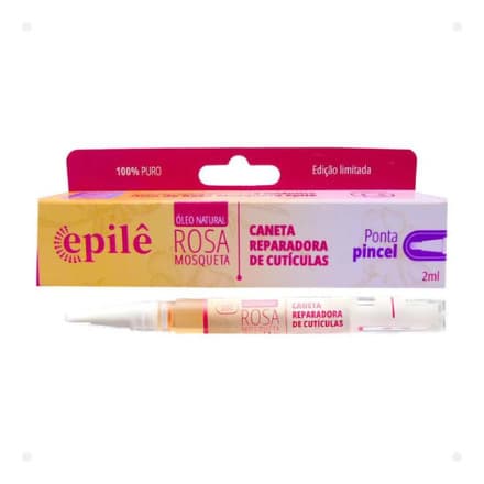 Caneta Reparadora De Cutículas Epilê Óleo Rosa Mosqueta