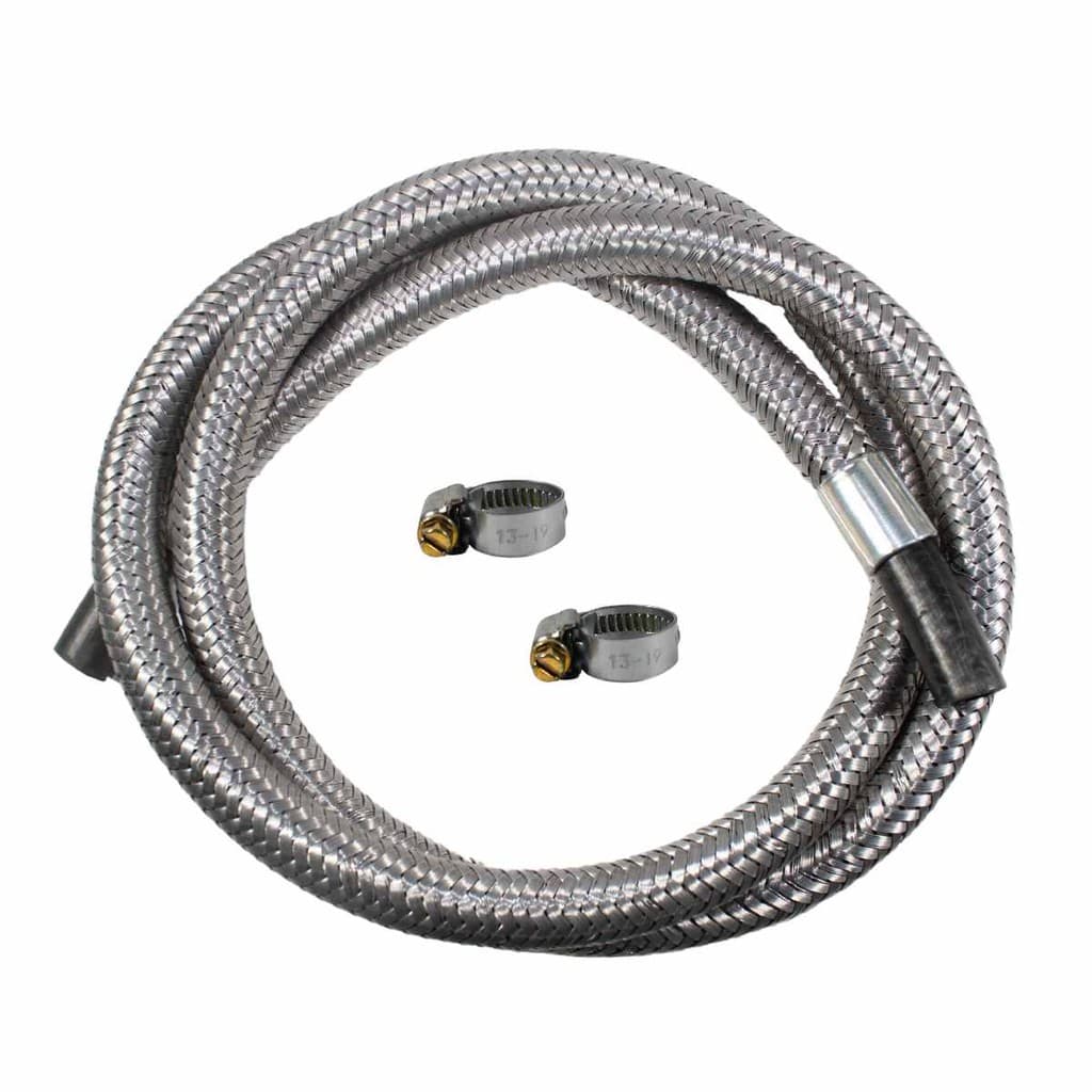 ENVIO IMEDIATO - Mangueira Malha de Aço Flexível Revestida para Fogão