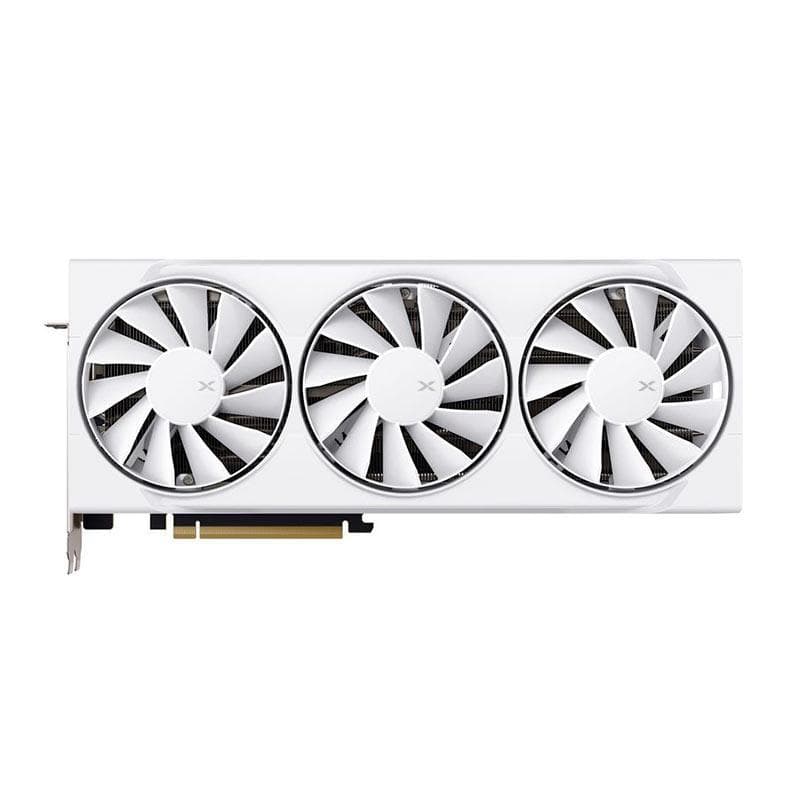 Placa de Video XFX Radeon RX 9070 XT Swift White Trip Fan Gaming Edt 16GB GDDR6 256-bit RX-97TSWF3W9