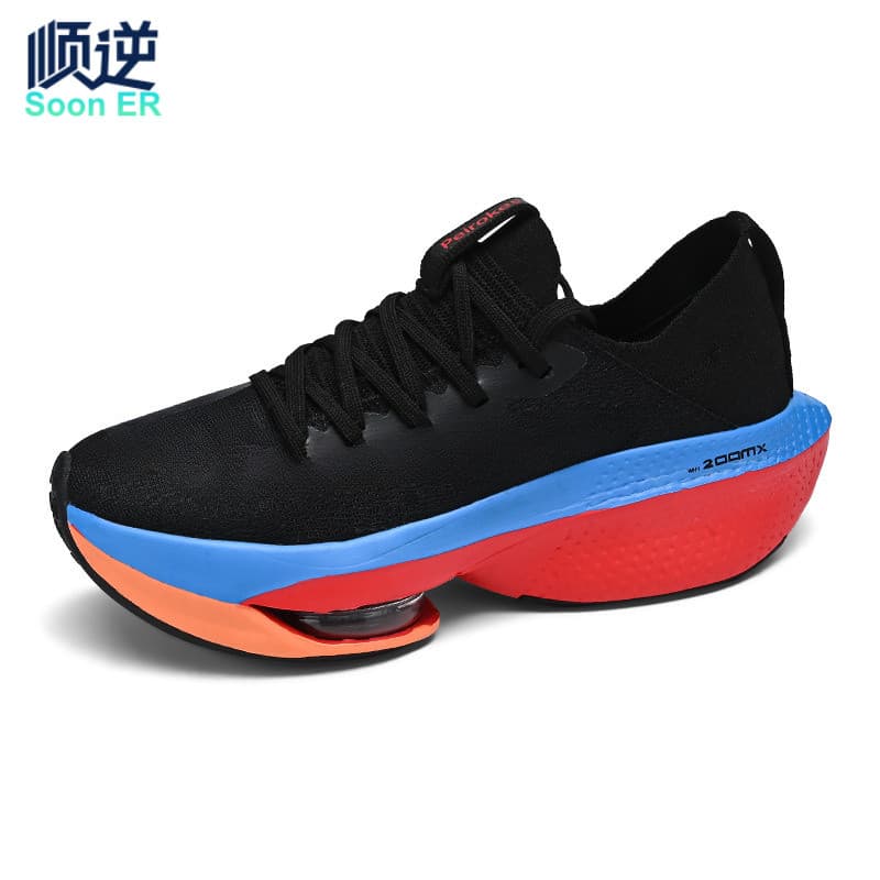 Homens mulheres sapatos malha tênis de corrida corrida maratona longa corrida tênis