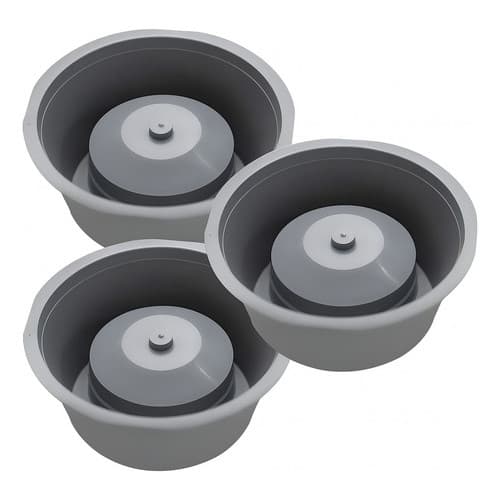 Kit 3 Adaptador Tira Mau Cheiro Ralos E Porta Grelhas 10cm