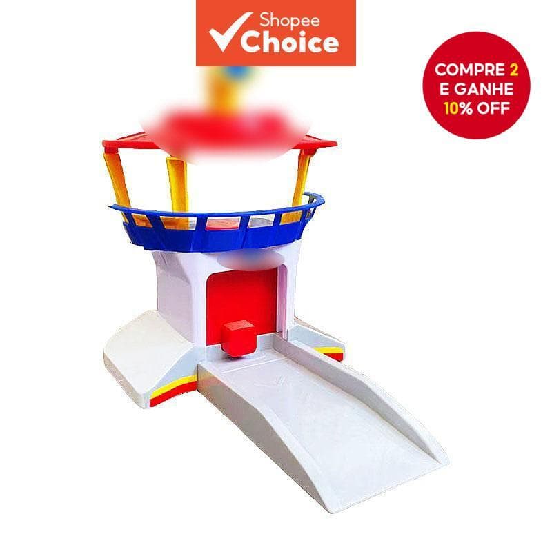 Brinquedo De Patrulha lookout Tower Apolo Robo-dog Capitão Ryder Pull Back Car Toy Para Crianças Mini Model-Divertido Me