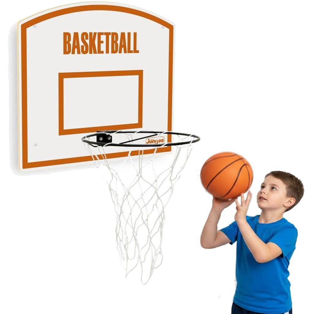 Tabela Basquete Jogo Infantil Cesta Mdf Grande Aro Oferta 