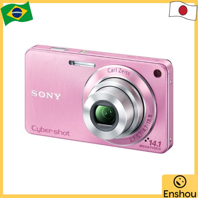 [USED]Do Japão [USADO]SONY Digital Camera Cyber-Shot W350 Pink DSC-W350/P