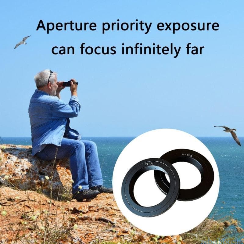 Adaptador Lente zebeibbcbr T2 Compatível Câmera T2 Para Montar Câmeras