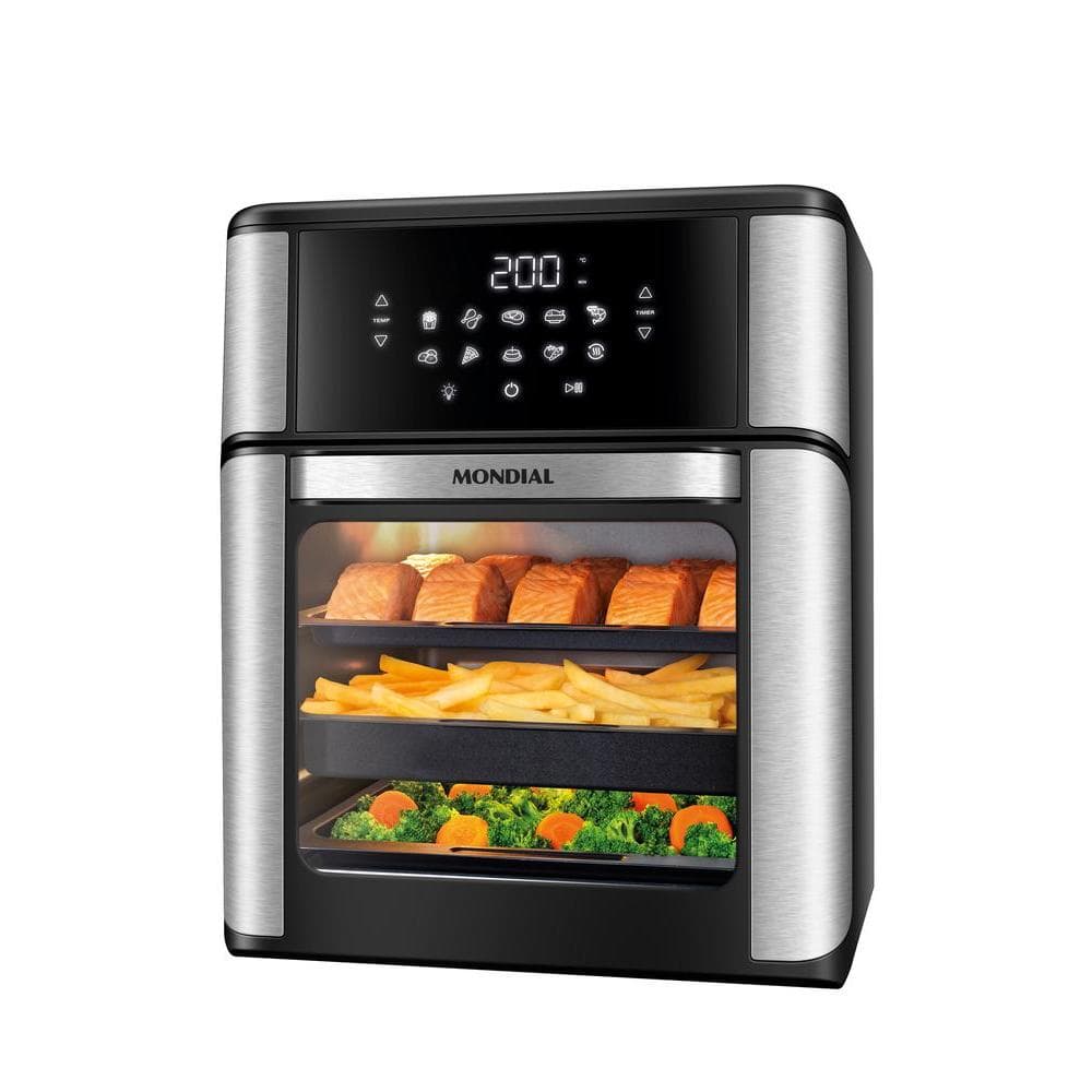 Fritadeira Elétrica Forno Oven 12L Mondial AFON-12L-BI-BC