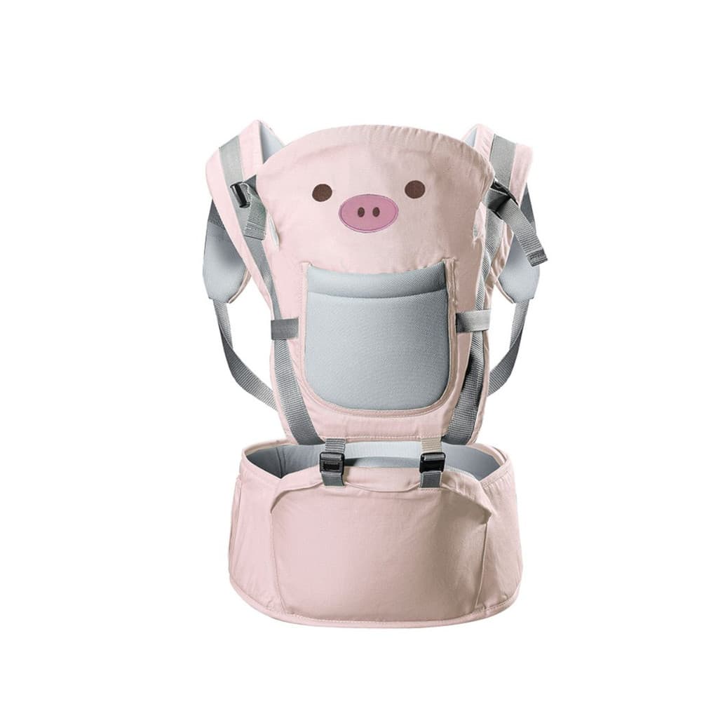 Bolsa Canguru Carregador Ergonômico Bebê 10 Posições 3 Em 1