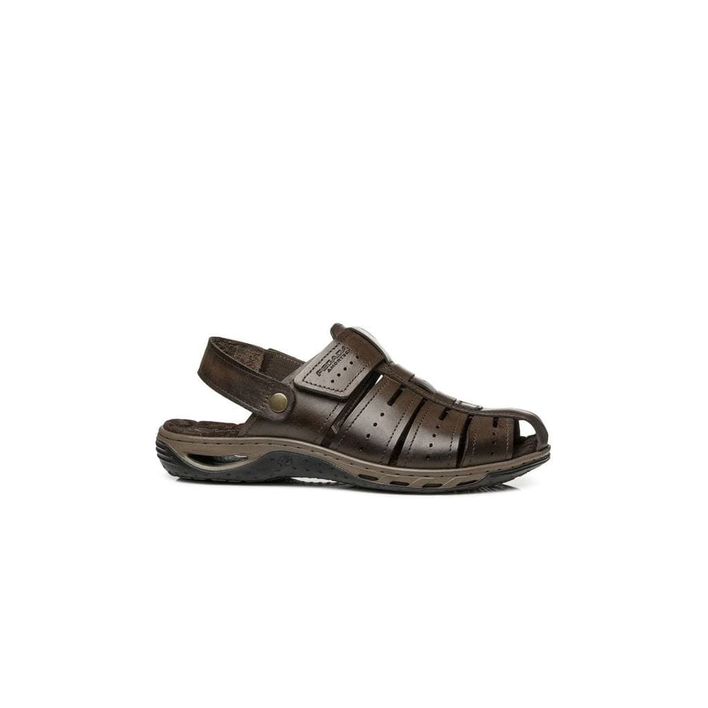 Sandalia Pegada Masculina Papete Couro Legitimo Original
