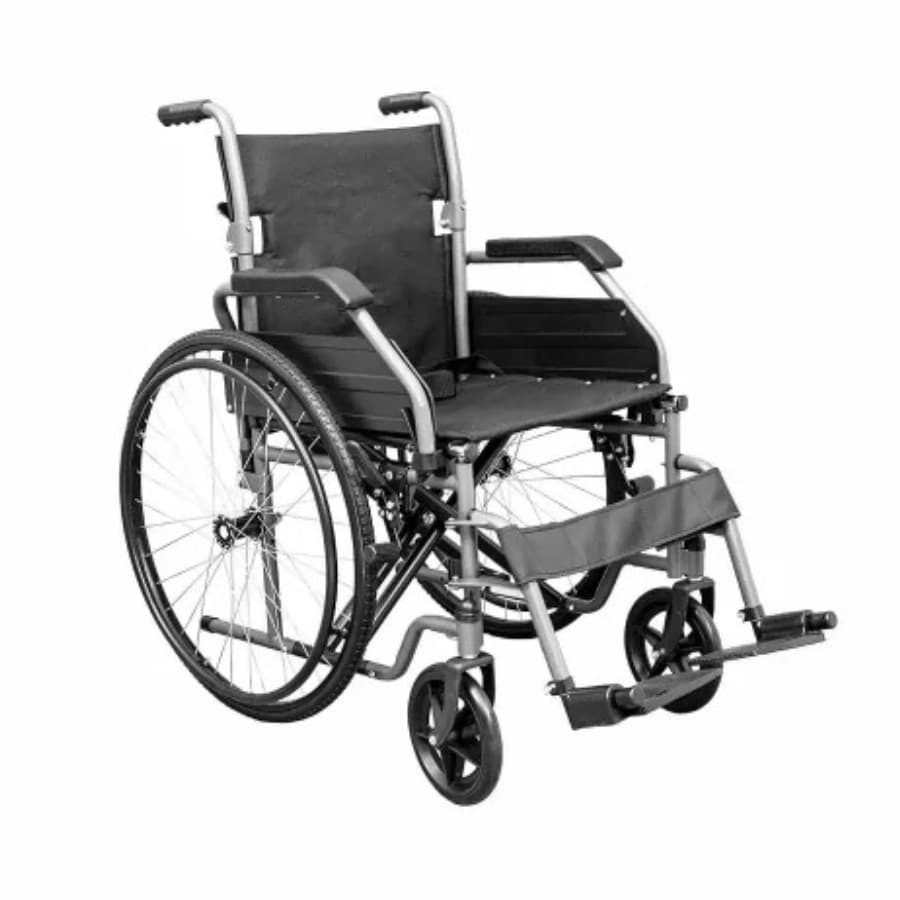 Cadeira de Rodas BASIC Assento 46 cm Suporta Até 125Kg Hidrolight