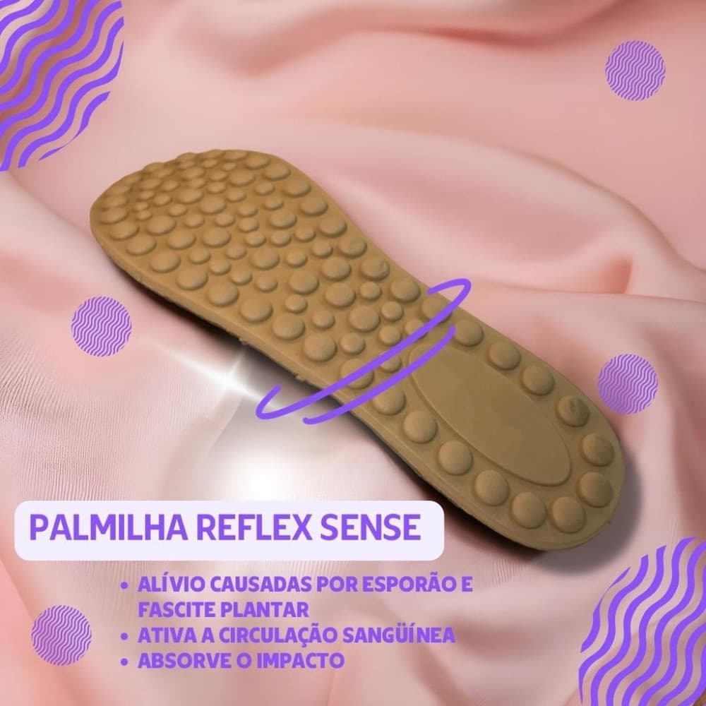 Palmilha Ortopédica Anatômica Massageadora Para Fascite Plantar Confortável Promoção